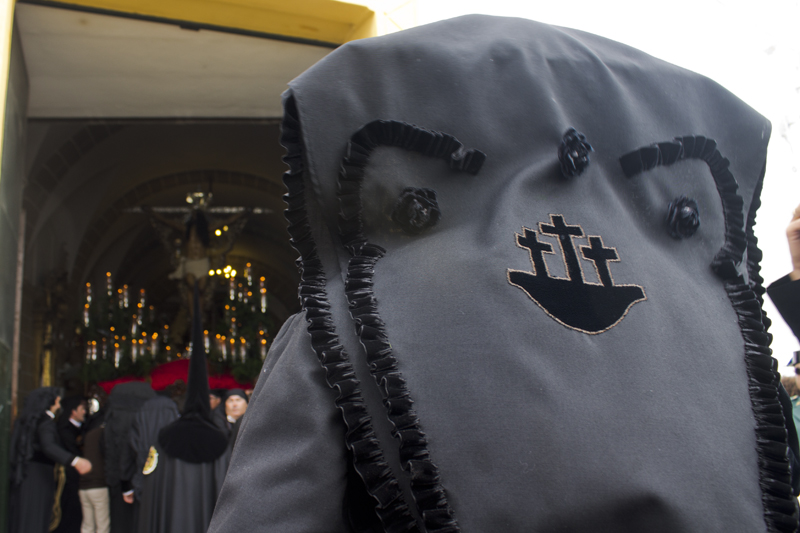 Cargador en la salida