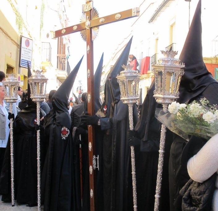 Nazarenos Cruz de Guia antiguo